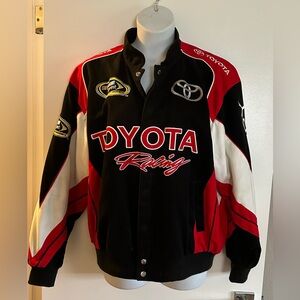 Toyota Racing Jacket L NASCAR CFS Vintage